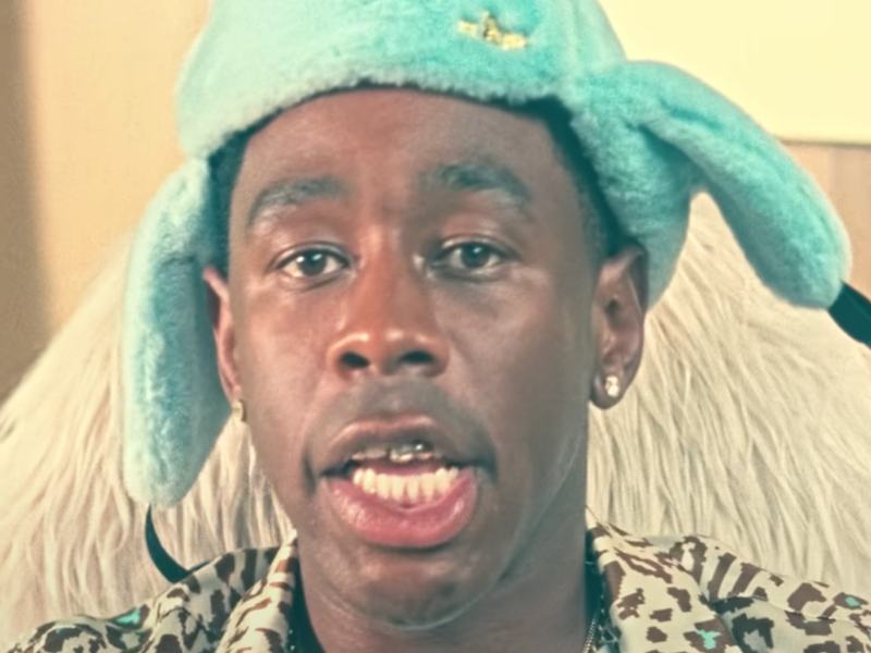 Tyler, The Creator Cools Off W/ Iced-Out Gum Balls Chain