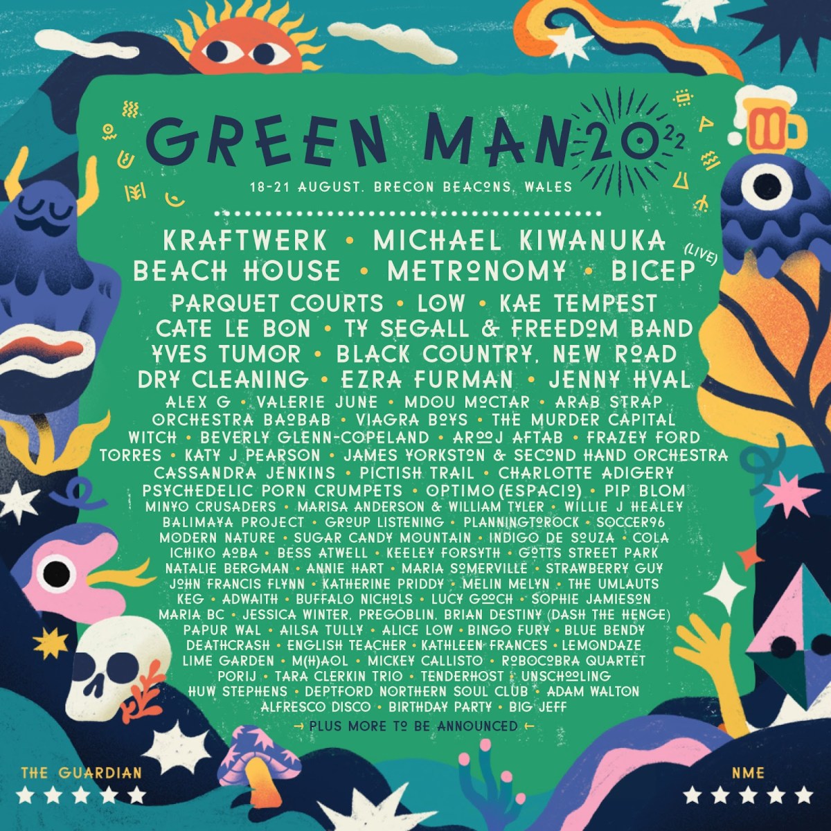 NEWS: Kraftwerk, Beach House, Michael Kiwanuka and Metronomy amongst first wave of names for Green Man 2022