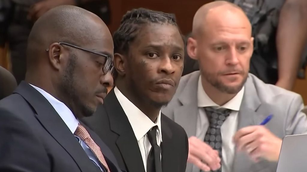 Young Thug Accused Of Making Drug Deal In Court