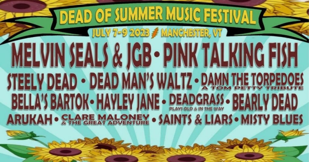 Dead of Summer Music Festival Delivers 2023 Artist Lineup: Melvin Seals and JGB, Pink Talking Fish and More