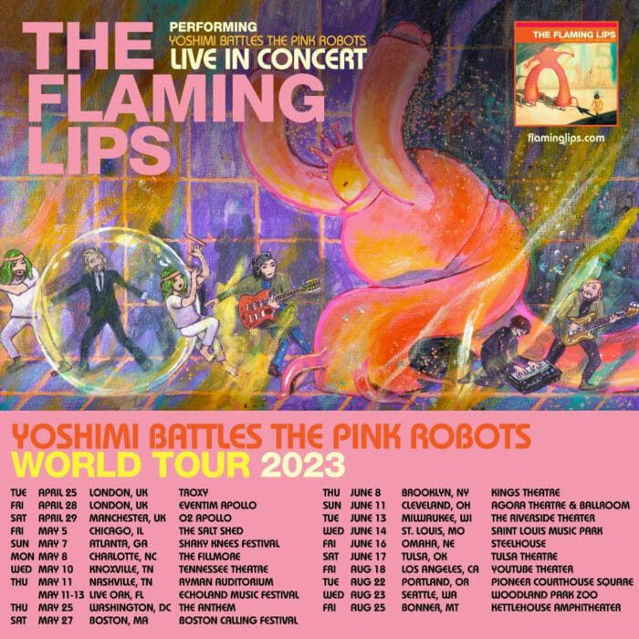 The Flaming Lips Share Preliminary ‘Yoshimi Battles the Pink Robots’ Shows