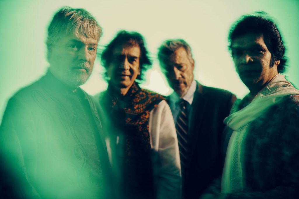 Béla Fleck, Edgar Meyer, and Zakir Hussain Announce New LP ‘As We Speak’ with Rakesh Chaurasia