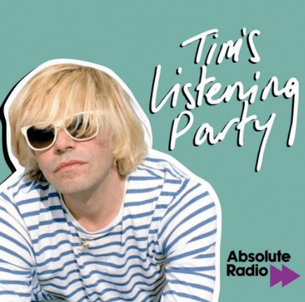 NEWS: Tim Burgess brings his Listening Party to Absolute Radio