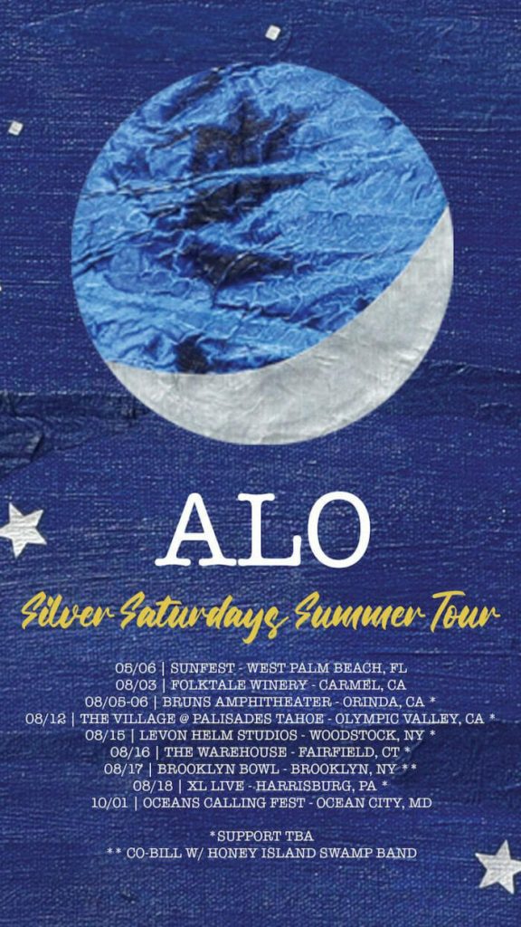 ALO Extend Silver Saturdays Tour, New California and East Coast Dates