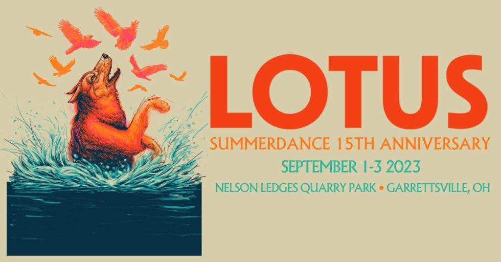 Lotus Outline 15th Annual Summerdance Lineup: Too Many Zooz, Dogs in a Pile, Space Bacon and More