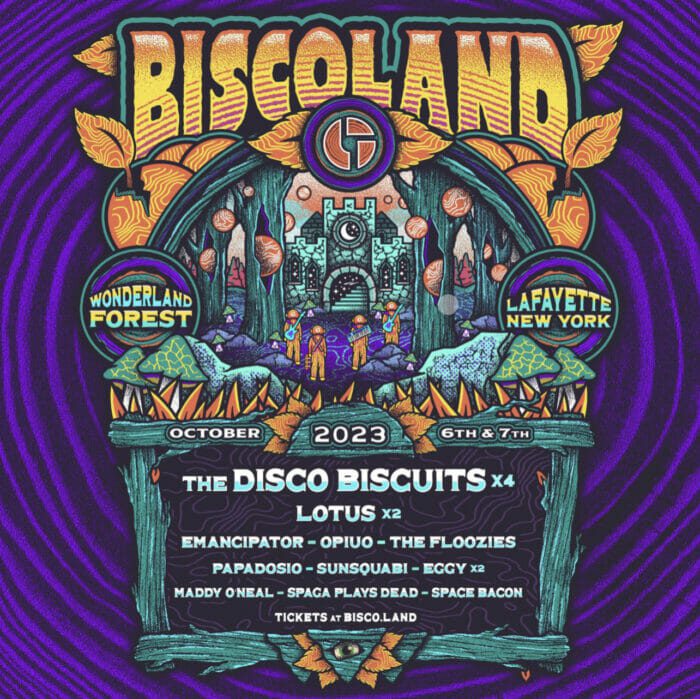 The Disco Biscuits Announce BISCOLAND 2023: A Two-Day Festival Experience in Lafayette, N.Y.