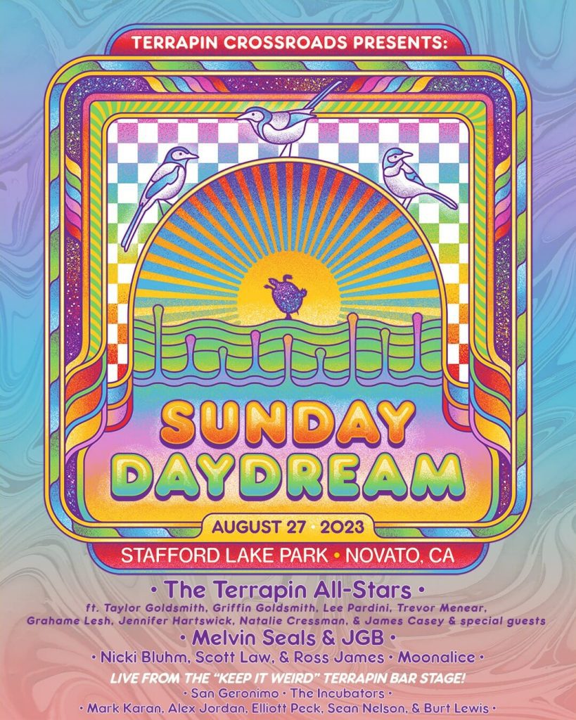 Terrapin Crossroads Presents Sunday Daydream Expands Artist Lineup for August Event