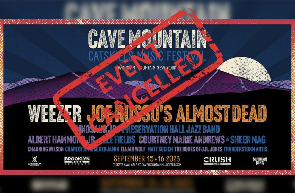Windham’s Cave Mountain Catskills Music Festival Canceled Due to Venue Construction Projects
