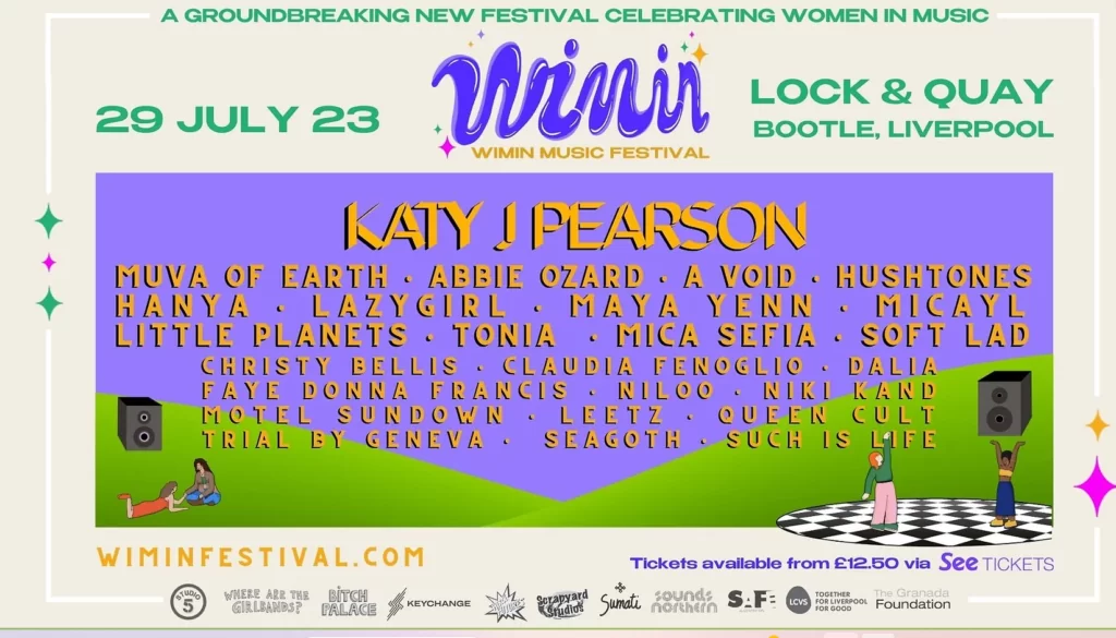 NEWS: Liverpool’s WIMIN Festival announces all-female lineup, headlined by Katy J Pearson