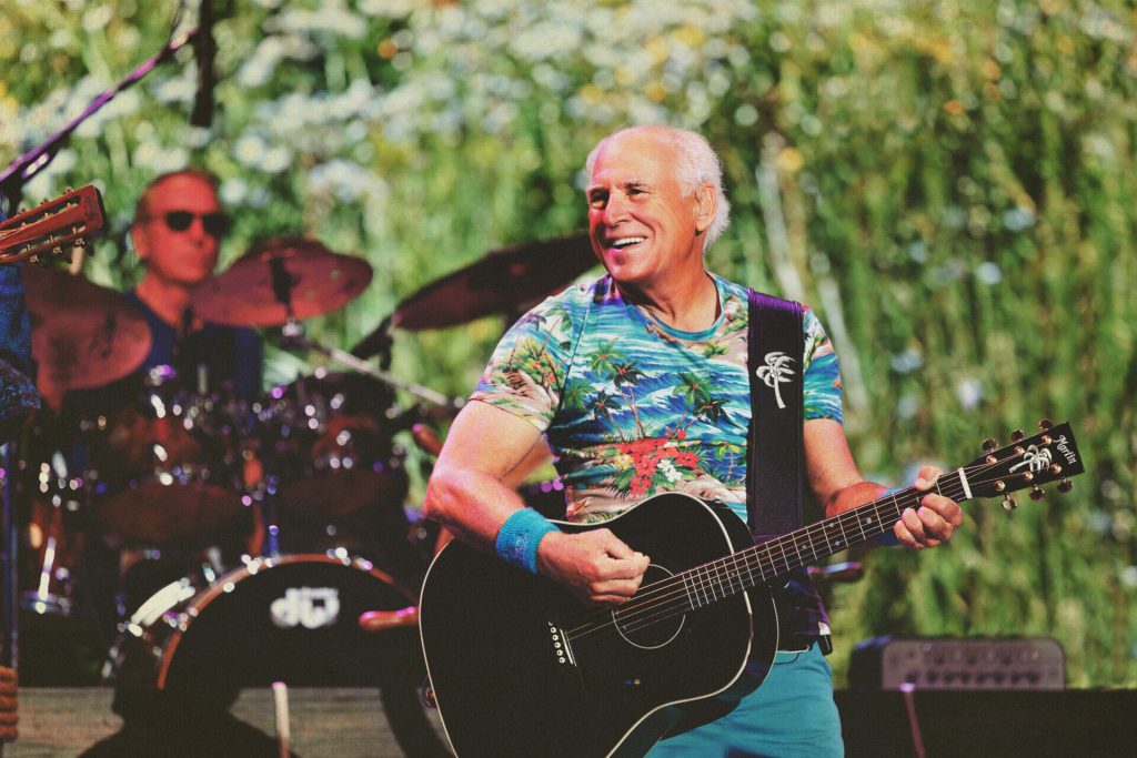 Premiere: Jimmy Buffett and Paul McCartney Transform Shared Dinner Moment into “My Gummie Just Kicked In”