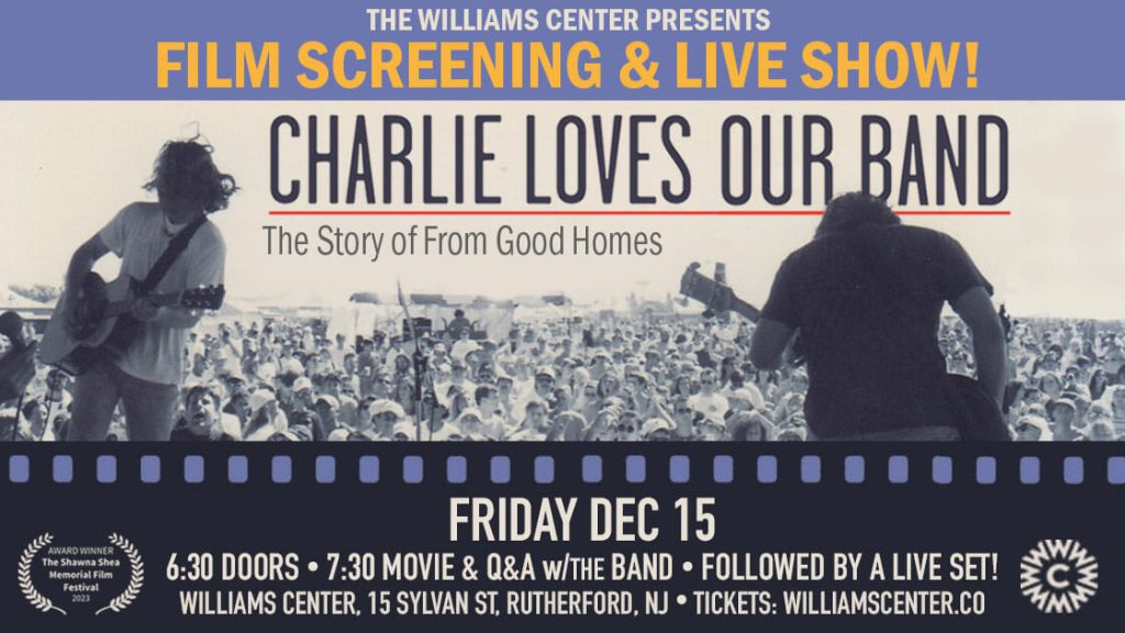 From Good Homes Documentary to Premiere at The Williams Center + Live Performance