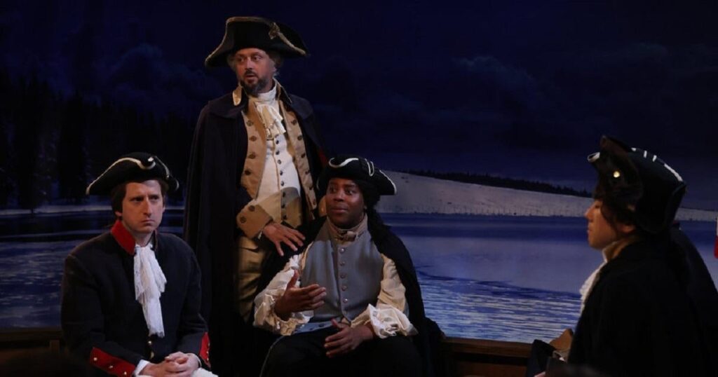 Nate Bargatze Stars in New ‘SNL’ George Washington Sketch During Return as Host