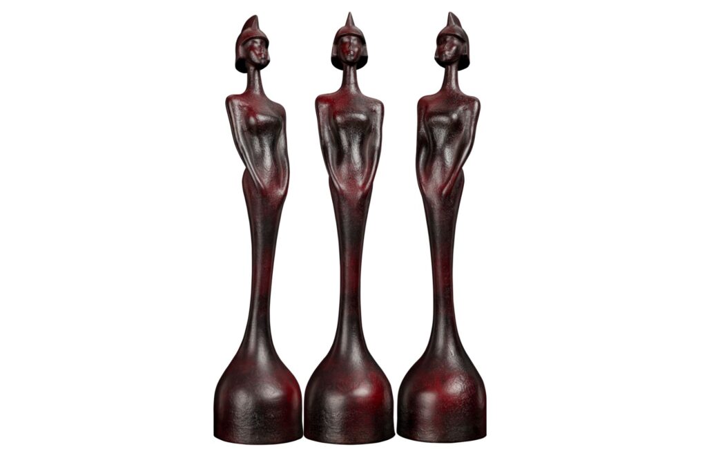 2025 BRIT Award trophy designed by Gabriel Moses