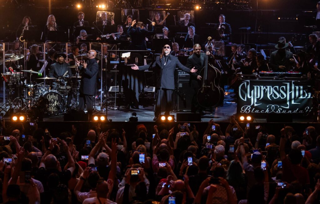 Cypress Hill & LSO Live at Royal Albert Hall. Credit: Andrew Timms