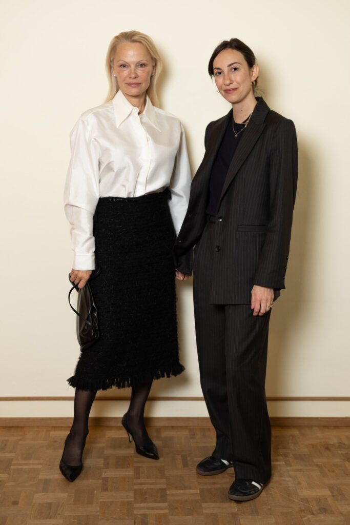 Pamela Anderson and 'The Last Showgirl' director Gia Coppola