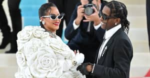 Rihanna and A$AP Rocky share photos of newborn son Riot Rose