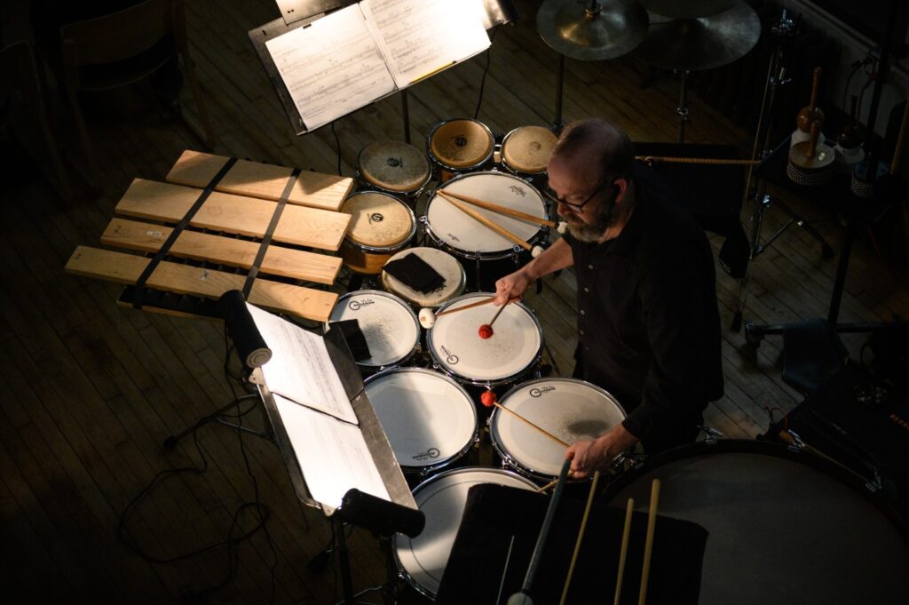 Star remnants inspired this percussion masterpiece