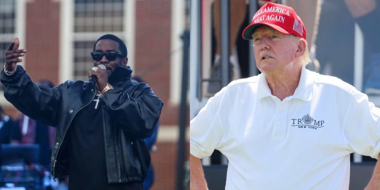 Report: Diddy’s team is pursuing a pardon from Trump