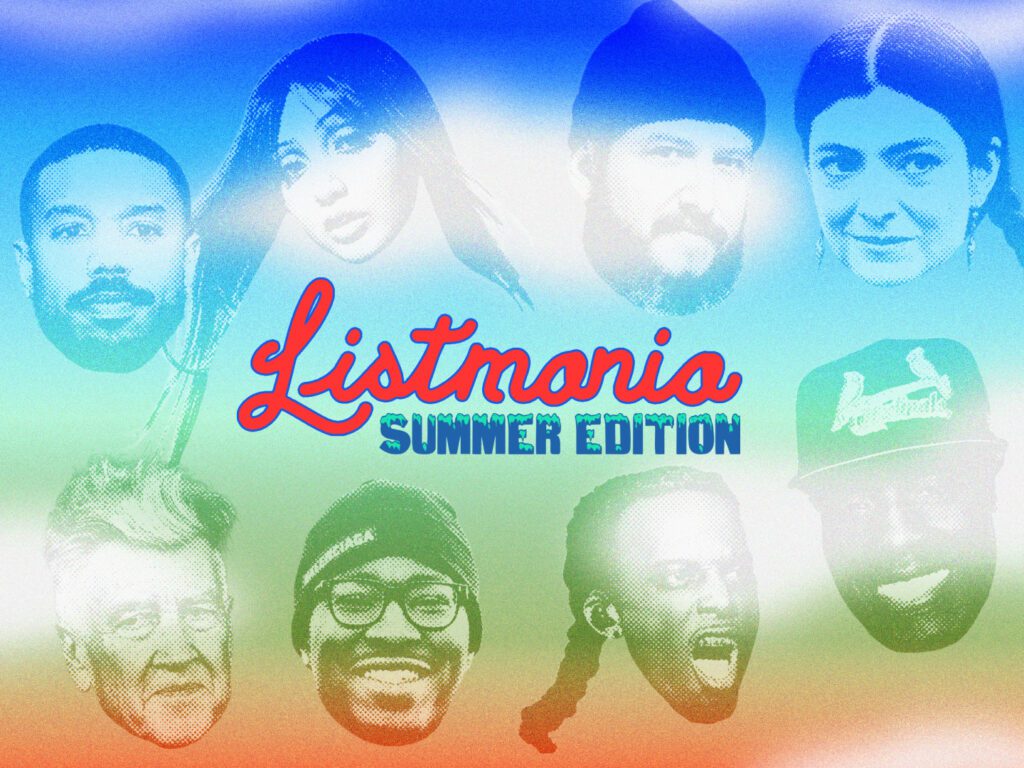 Listmania 2025: Summer Edition