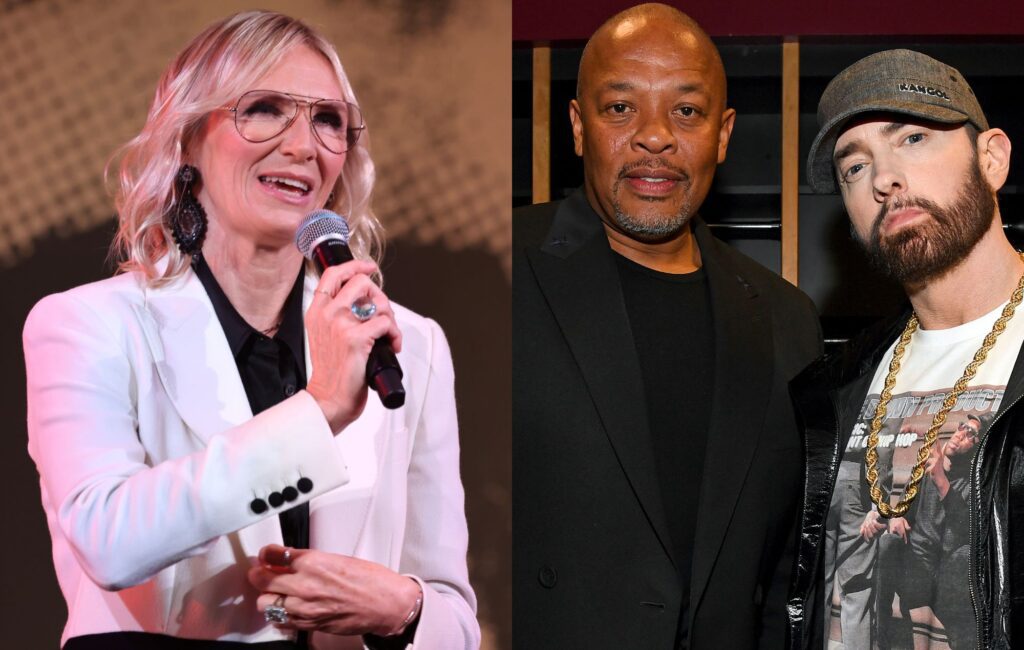 Jo Whiley recalls “unpleasant” interview with Eminem and Dr. Dre: “They made me feel so tiny and so stupid” 