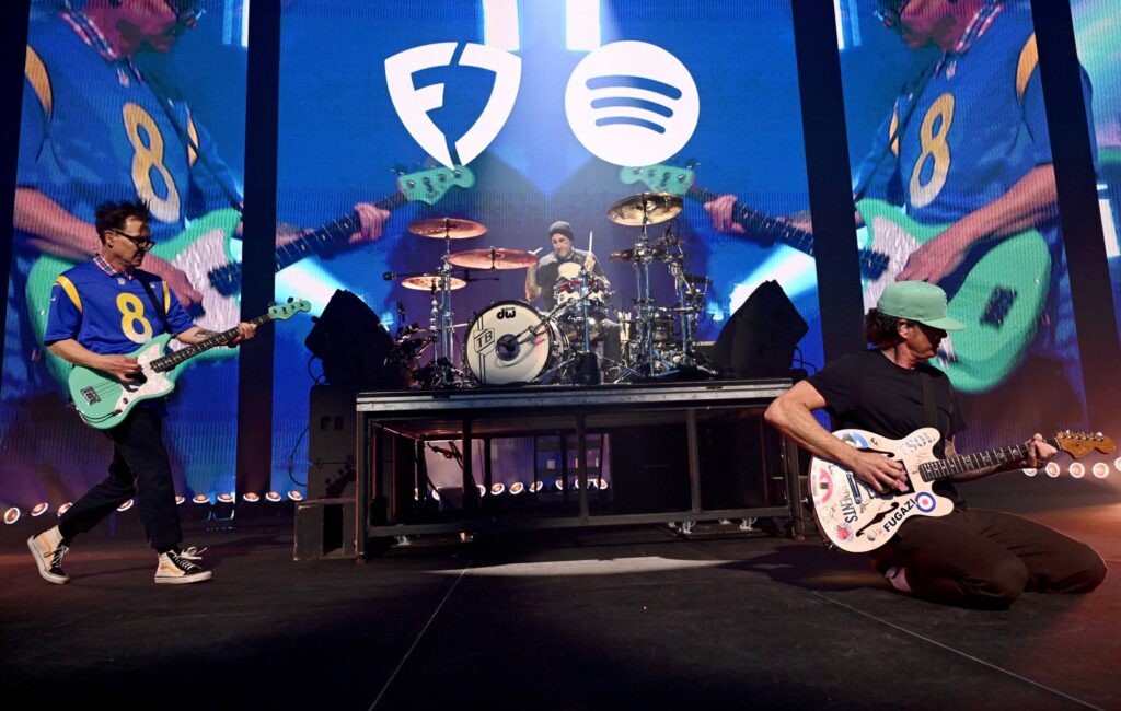 Blink-182 joined by Descendents’ Stephen Egerton and reunite with Alkaline Trio’s Matt Skiba at Riot Fest 2025