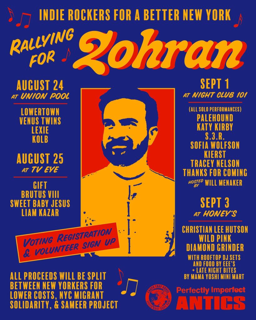 How Zohran Mamdani mobilized NYC’s indie rock community