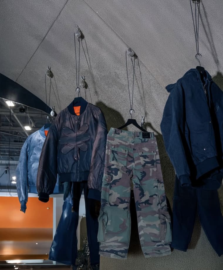 LOST SHDWS is dressing Offset and Kai Cenat in handmade workwear