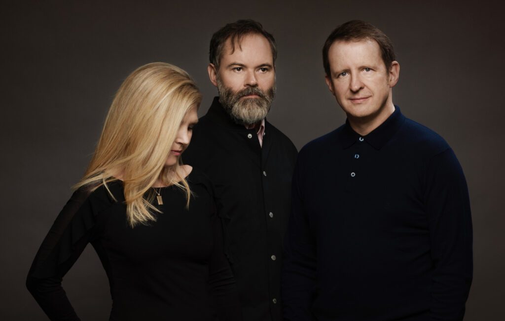 Saint Etienne press photograph, by Rob Baker Ashton