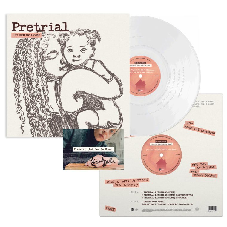 Fiona Apple releases “Pretrial (Let Her Go Home)” vinyl to support mothers affected by cash bail