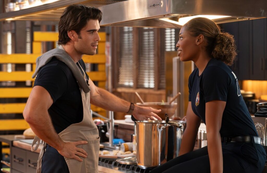 ‘9-1-1: Nashville’: Hunter McVey Talks Blue and Taylor’s Relationship and ‘Continued Turmoil’ at the 113 (Exclusive)