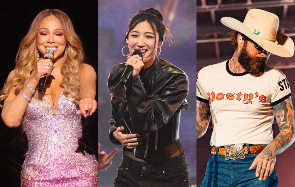 Watch Mariah Carey, Huntr/X and Post Malone bring in 2026 on ‘New Year’s Rockin’ Eve’ show in New York