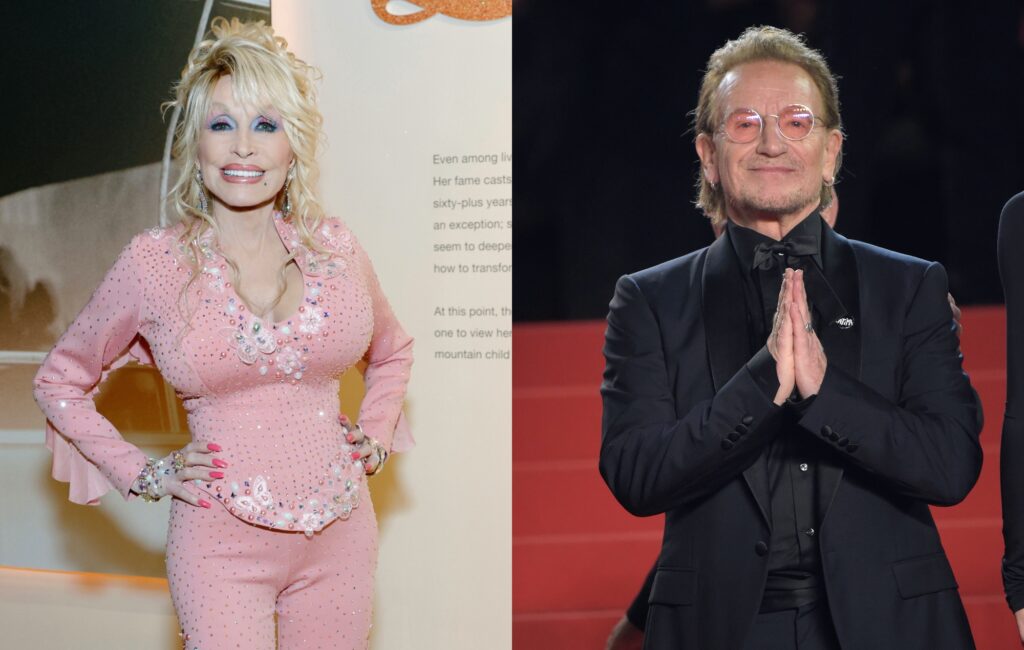 U2’s Bono sends bagpiper to surprise Dolly Parton on 80th birthday