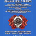 Grahame Lesh & Friends Add Tony Hall and John Kadlecik to Busted Down on Bourbon Street Lineups